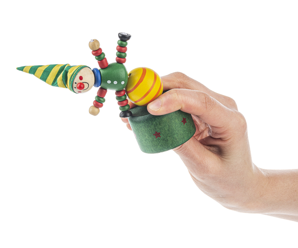 Ganz Holiday Wooden Push Puppets