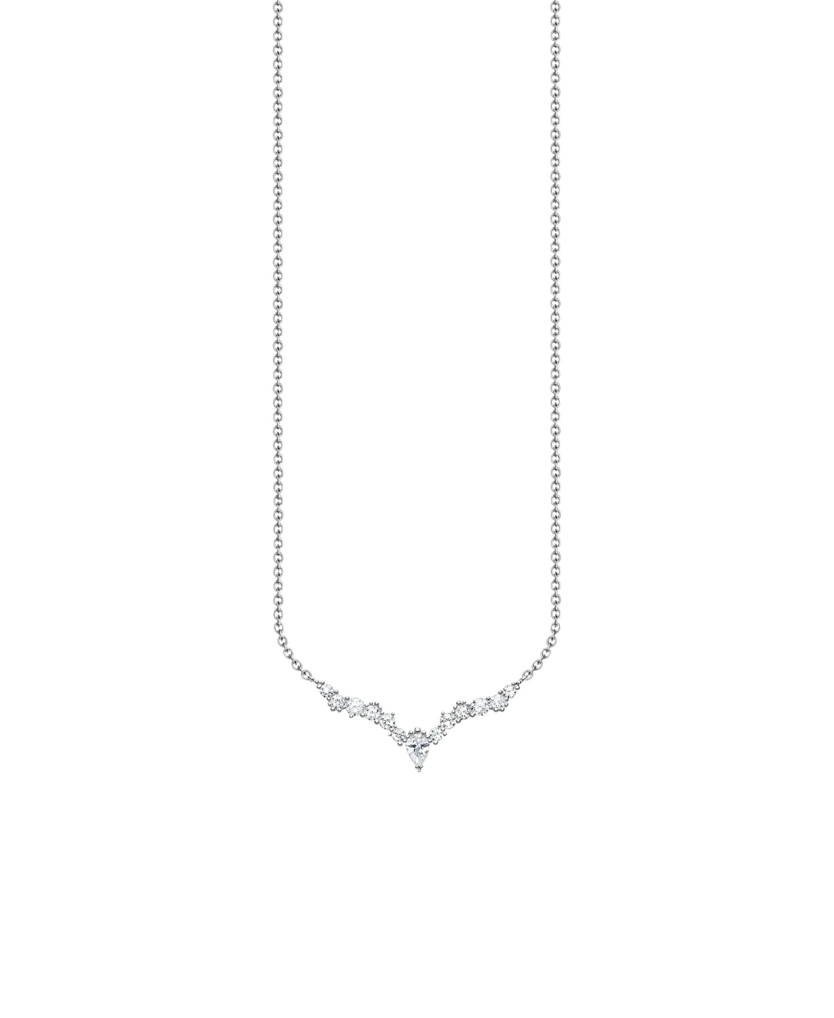 Thomas Sabo Ice Crystals Sterling Silver Necklace