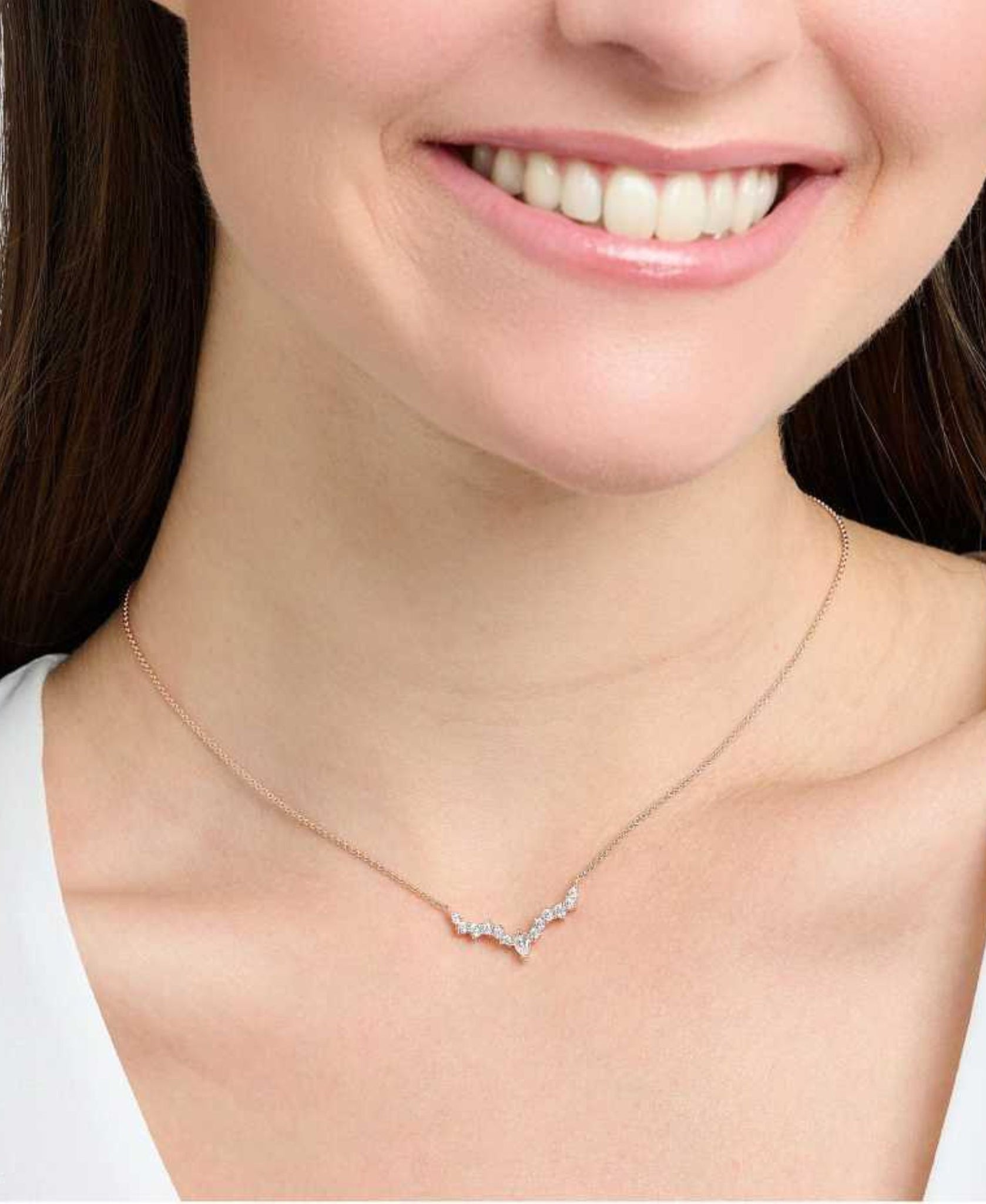 Thomas Sabo Ice Crystals Sterling Silver Necklace