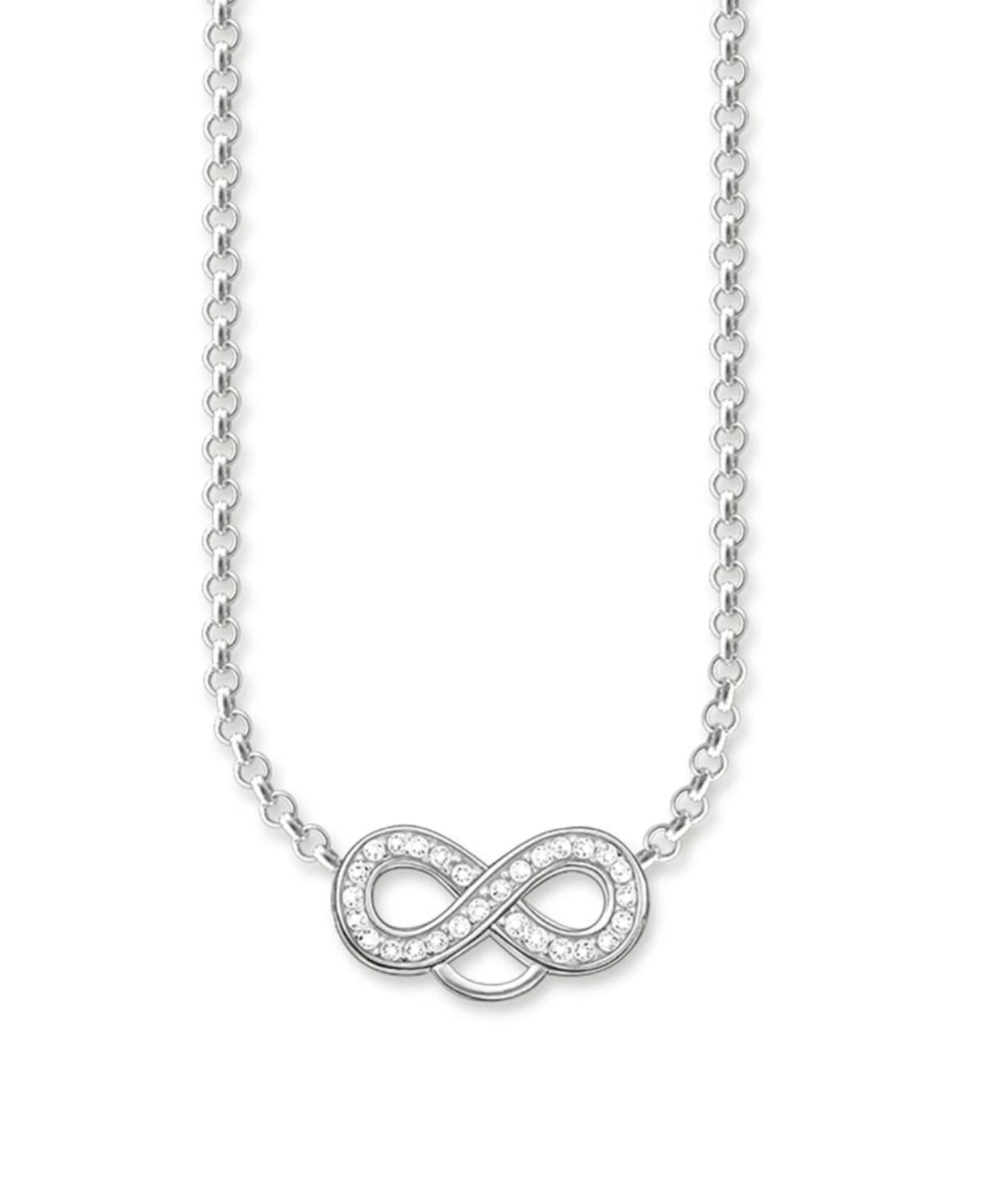 Thomas Sabo Sterling Silver Infinity Charm Necklace