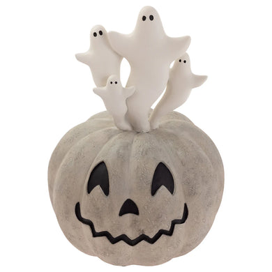 Ghosts & Jack-O-Lantern Figurine