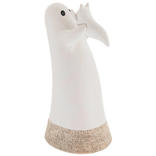 Ghostly With Cat Figurine