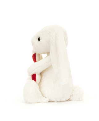 Jellycat Bashful Bunny With Candy Cane