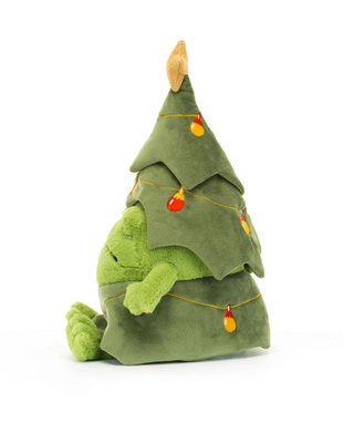 Jellycat Christmas Tree Ricky Rain Frog