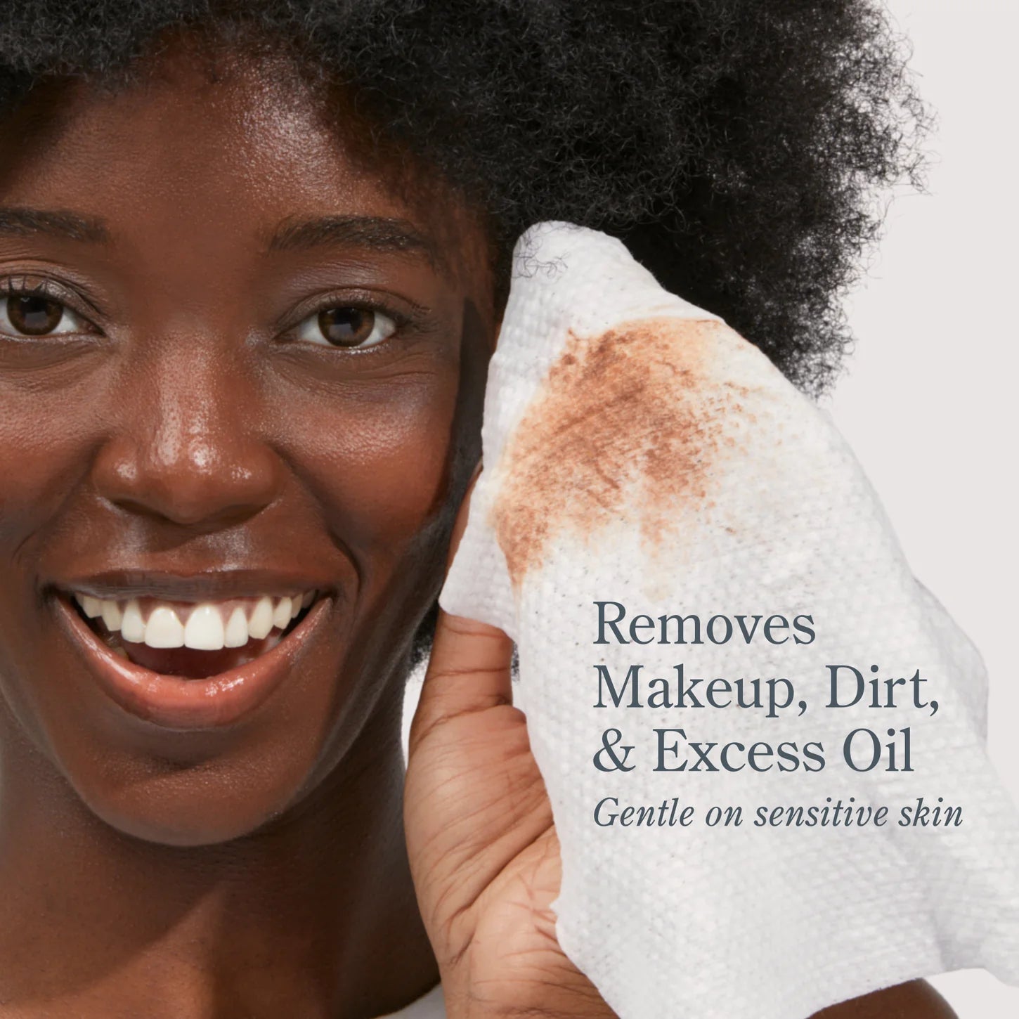 Beekman 1802 Juicy Peach Lychee Goat Milk Facial Cleansing Wipes