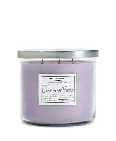 Stonewall Home Lavender Fields 15 oz Candle