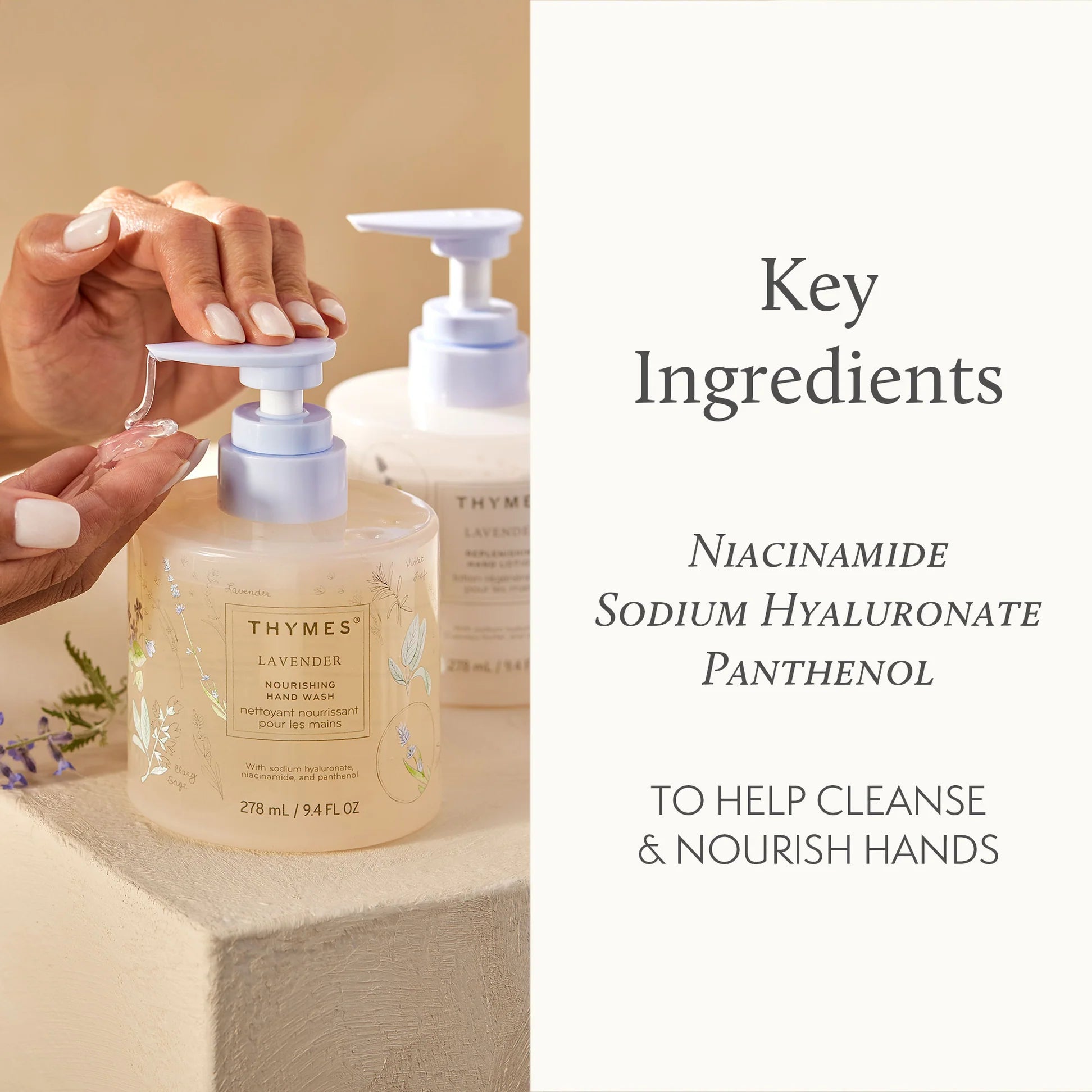 Thymes Lavender Nourishing Hand Wash
