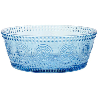 Sky Blue Codi Glass Bowl Large 7
