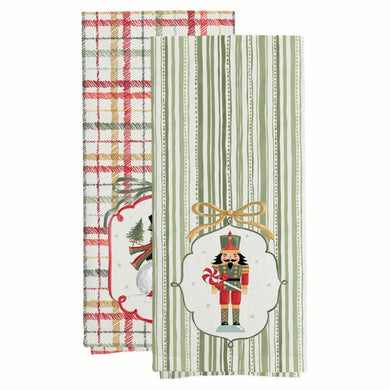 Frosty Fun Tea Towels Set of 2 28