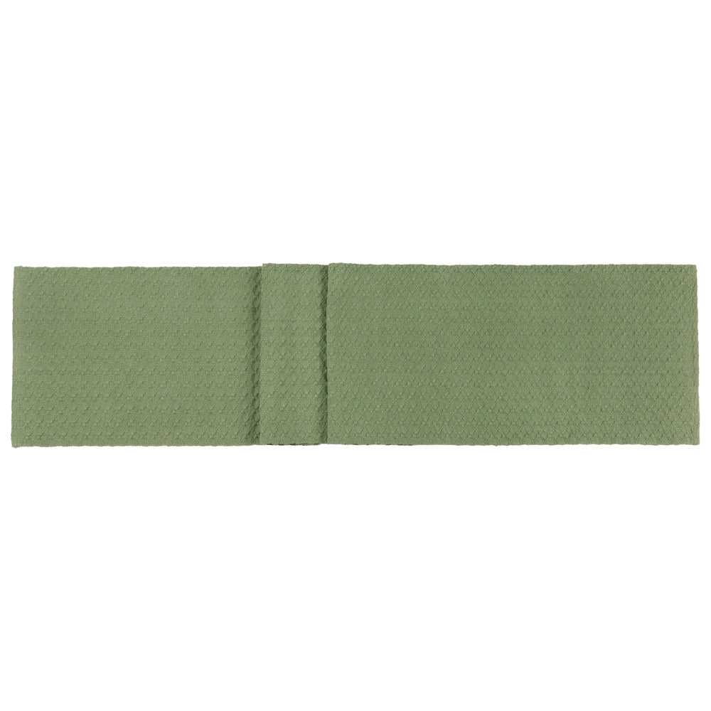 Sage Cobble Woven Table Runner