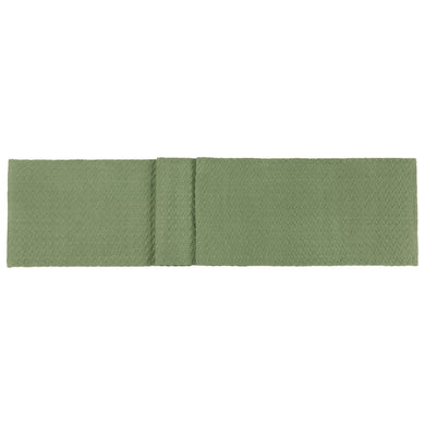 Sage Cobble Woven Table Runner