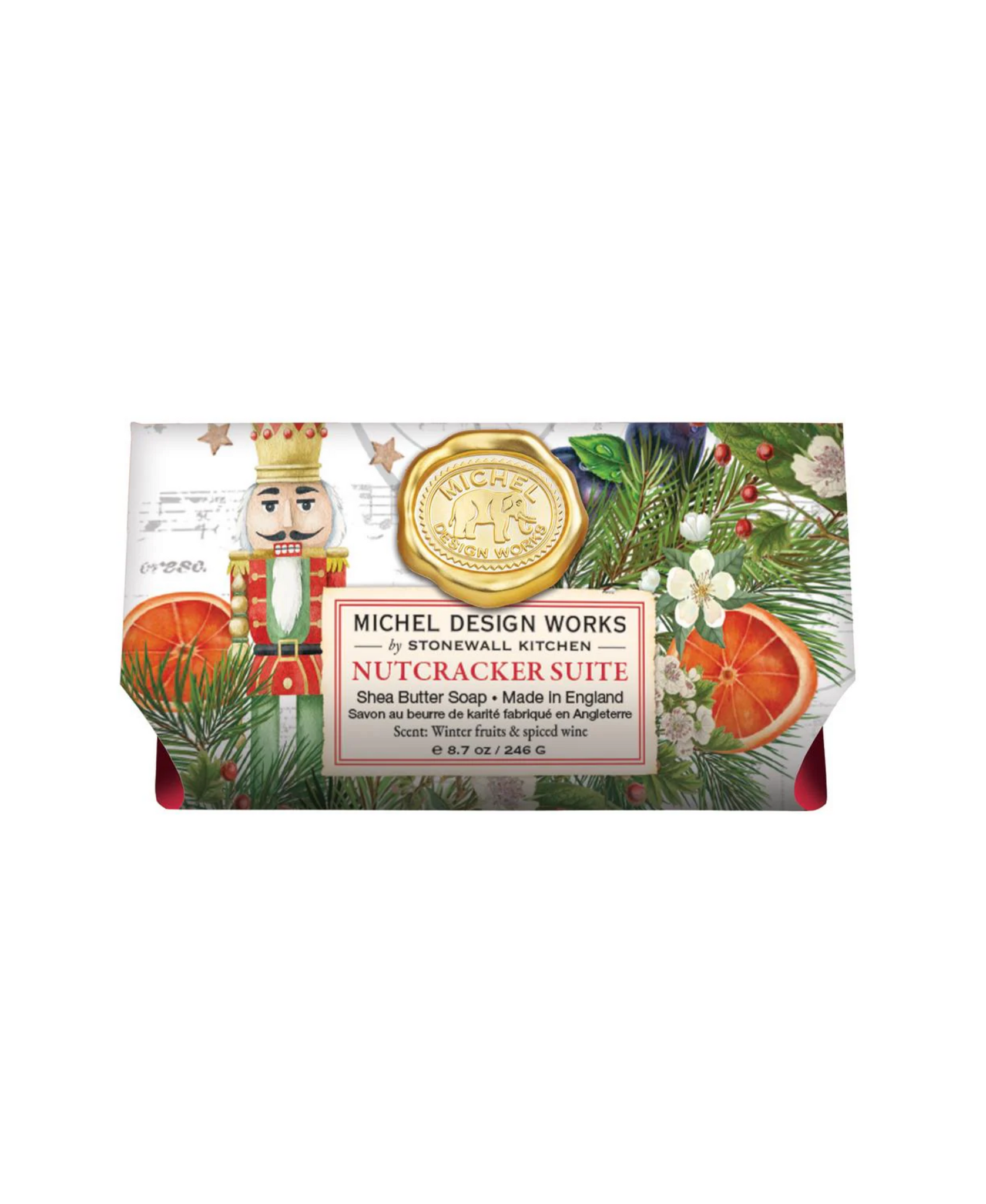 Michel Design Works Nutcracker Suite Large Bath Bar Soap