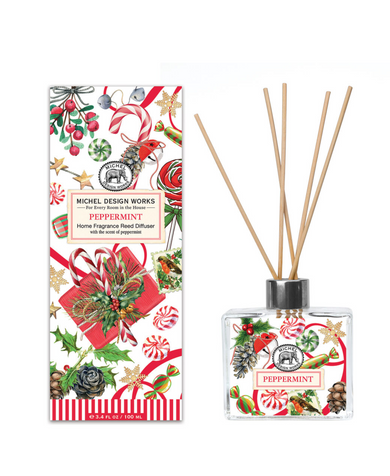 Michel Design Works Peppermint Home Fragrance Reed Diffuser