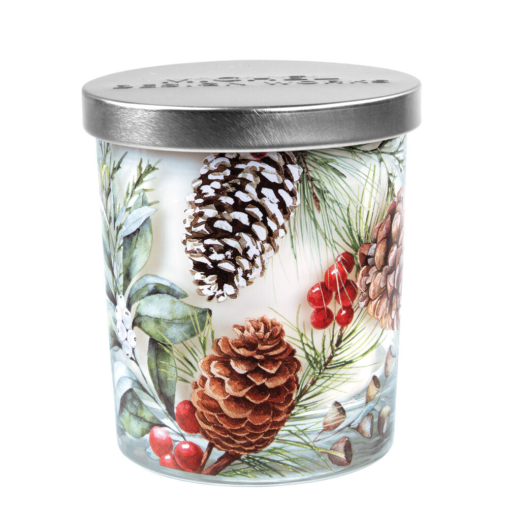 Michel Design Works White Spruce Scented Jar Candle