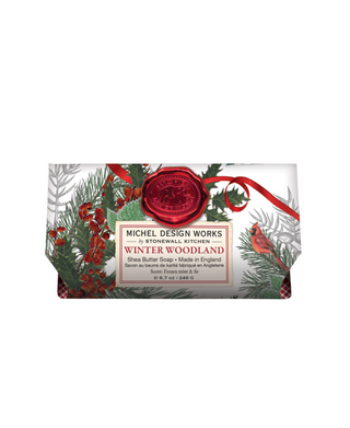 Michel Design Works Winter Woodland Large Bath Soap Bar