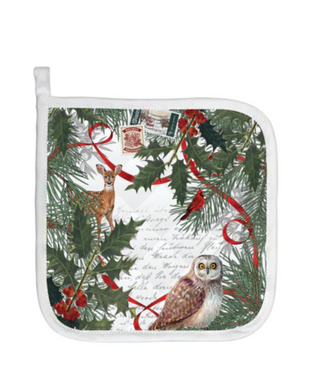 Michel Design Works Winter Woodland Potholder