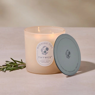 Thymes Morning Tide Poured 2 Wick Candle 13 oz