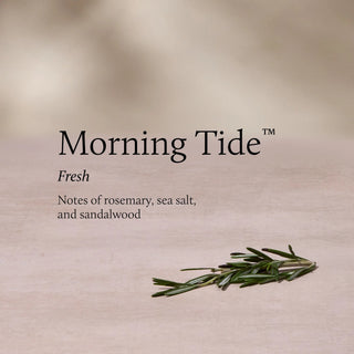 Thymes Morning Tide Poured 2 Wick Candle 13 oz