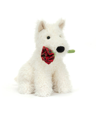 Jellycat Munro Scottie Dog 'Love You'