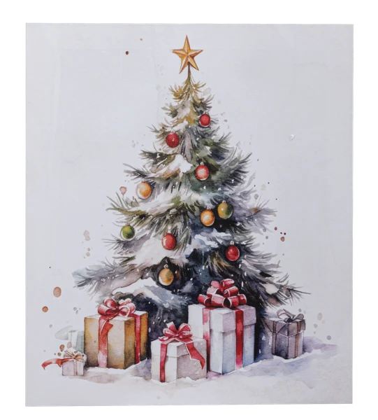 LED Light Up Christmas Tree Canvas