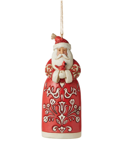 Jim Shore Heartwood Creek: Nordic Noel Santa Ornament