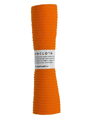 Kattinatt Swedish Dishcloth Medium Orange