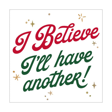 Old Country Design Have Another Quip Cocktail Napkin