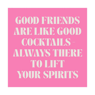 Quip Friends Cocktails Cocktail Napkins