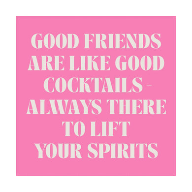 Quip Friends Cocktails Cocktail Napkins