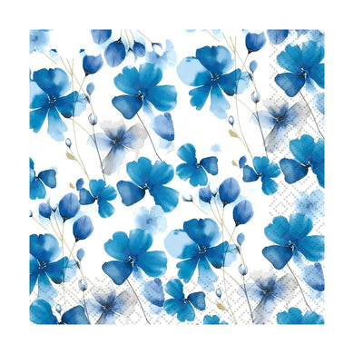 Everbloom Blue Luncheon Napkin