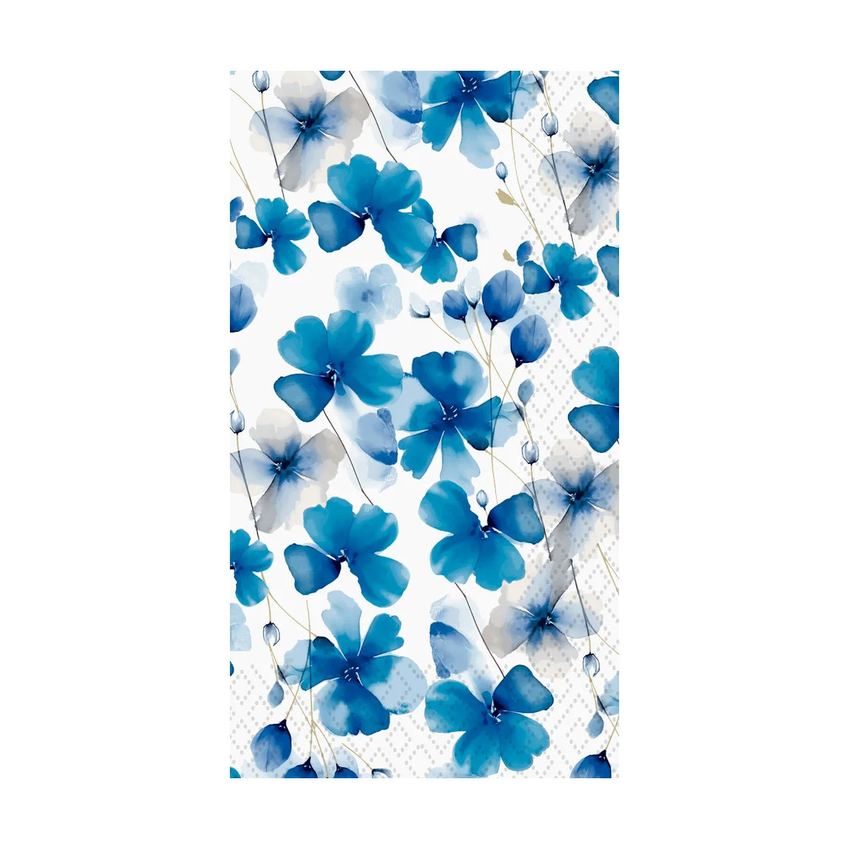 Everbloom Blue Guest Napkins