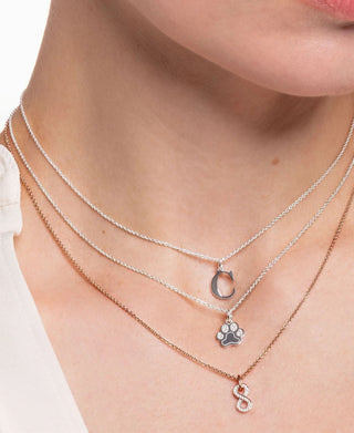 Thomas Sabo Sterling Silver Paw Necklace