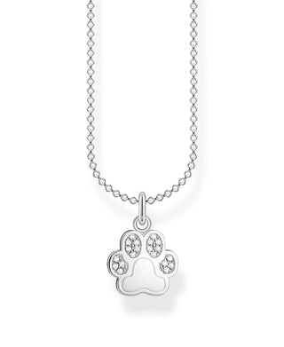 Thomas Sabo Sterling Silver Paw Necklace