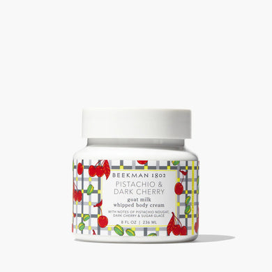 Beekman 1802 Pistachio & Dark Cherry Goat Milk Whipped Body Cream