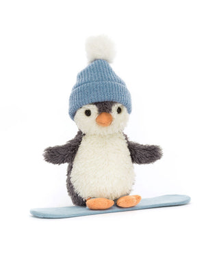 Jellycat Peanut Penguin Snowboarding Small