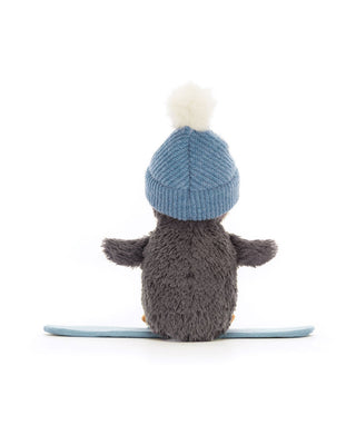 Jellycat Peanut Penguin Snowboarding Small