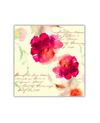 Old Country Design Poem Luncheon Napkins