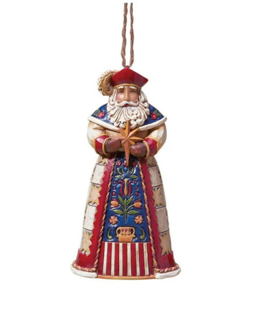 Jim Shore Santas Around The World: Polish Santa Ornament