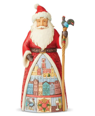 Jim Shore Santas Around The World: Portuguese Santa Figurine