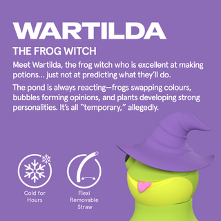 Asobu Spookies Bestie Witch Water Bottle