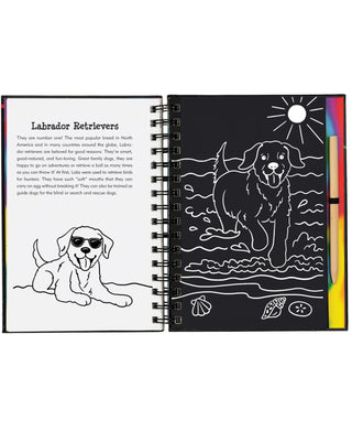 Peter Pauper Press Puppies Scratch Art