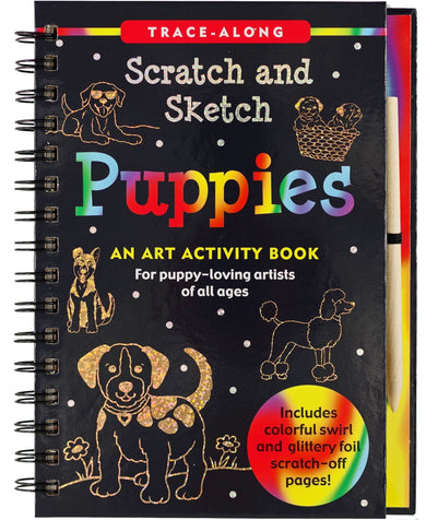 Peter Pauper Press Puppies Scratch Art