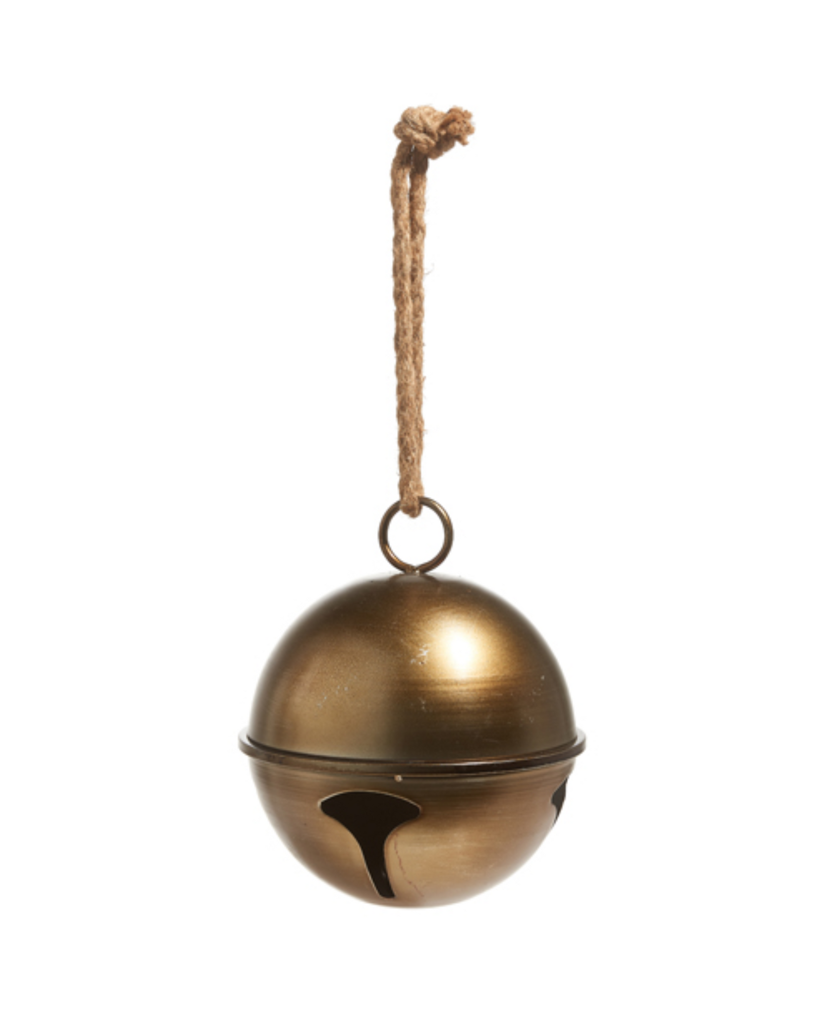 Antique Gold Jingle Bell Ornaments