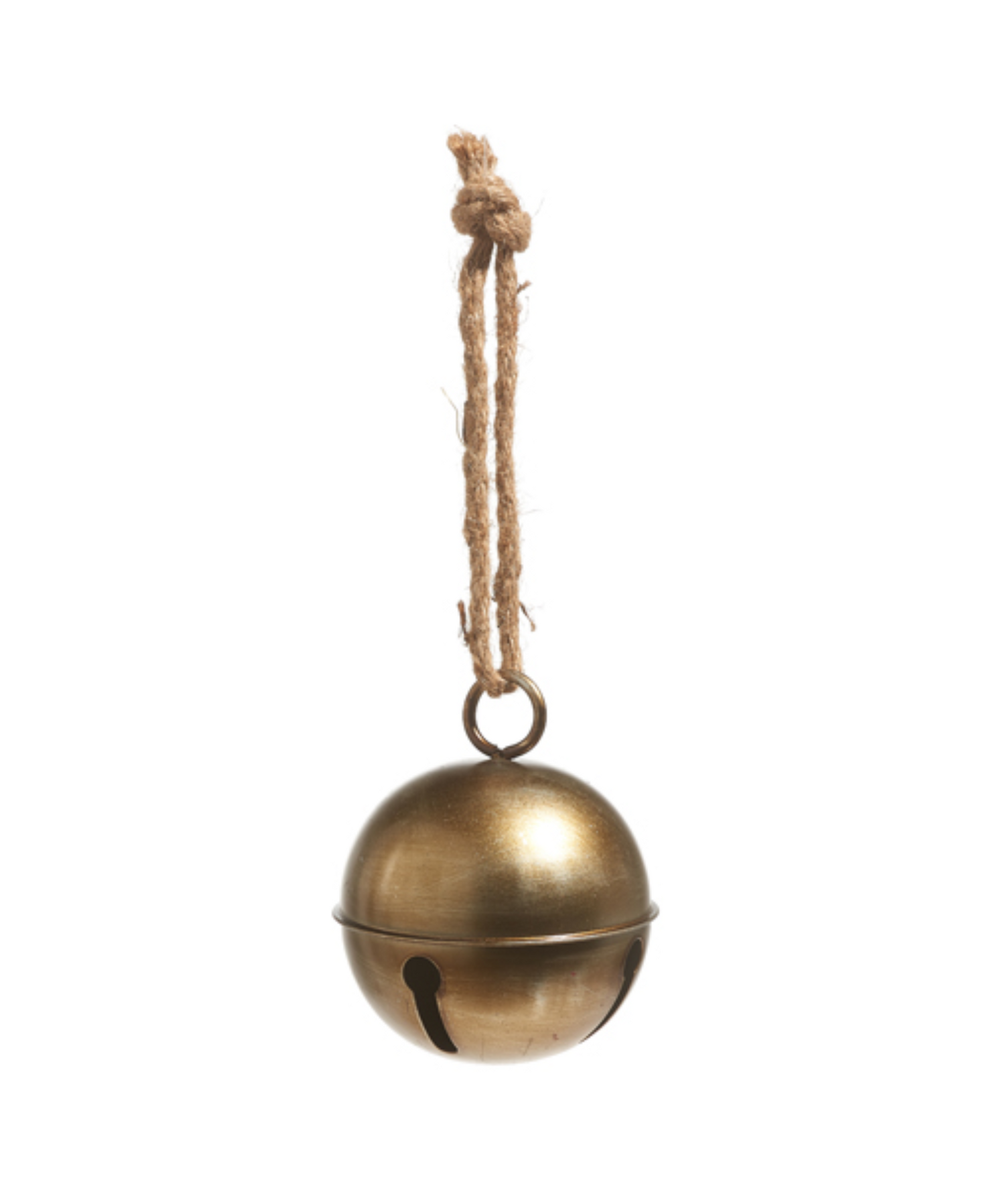 Antique Gold Jingle Bell Ornaments