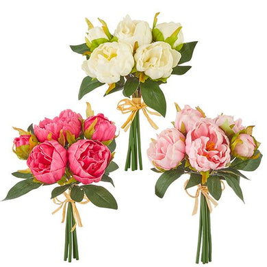 Real Touch Peony Bundle (Faux Flowers)