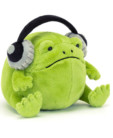 Jellycat Ricky Rain Frog Headphones