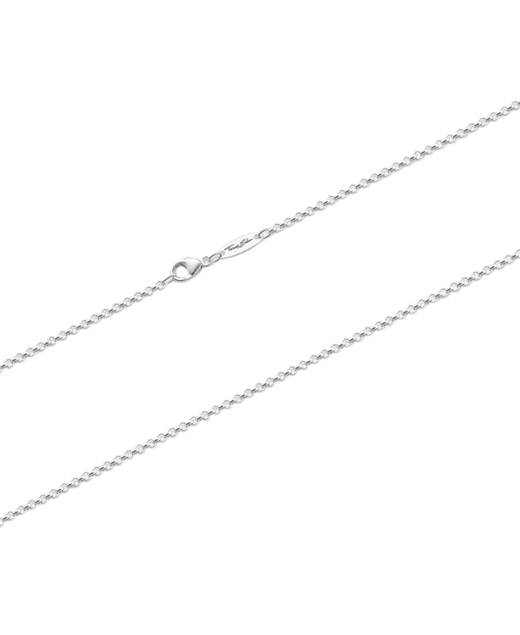Thomas Sabo Round Silver Belcher Chain