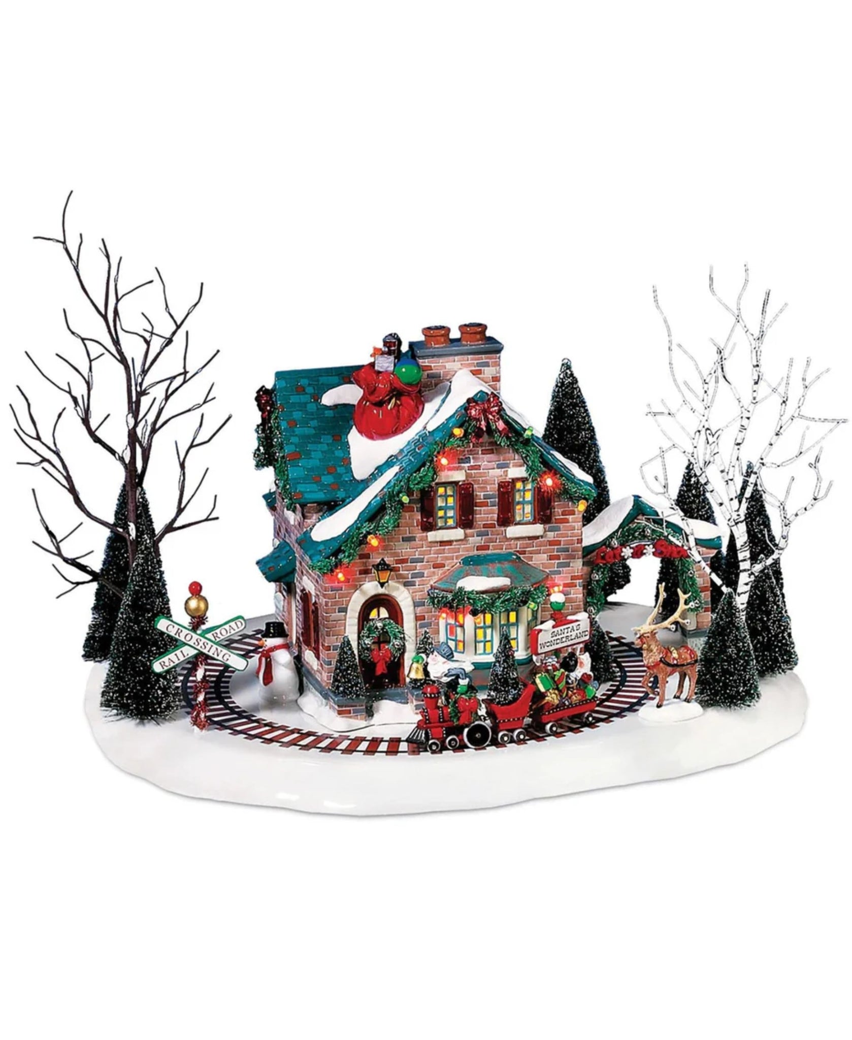 Department 56 Snow Village Santa's Wonderland House