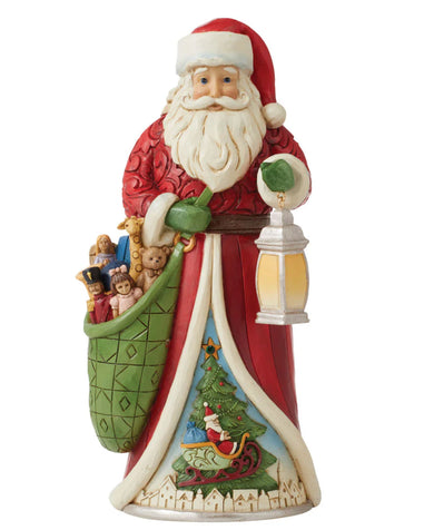 Jim Shore Santas: Santa With Toybag Worldwide Event Figure