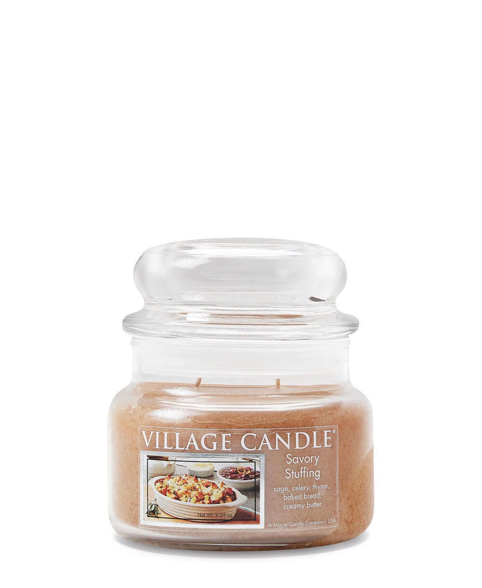 Village Candle Savoury Stuffing 9.25 oz Candle